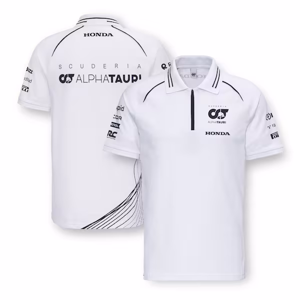 Scuderia AlphaTauri 2023 Team Polo - White