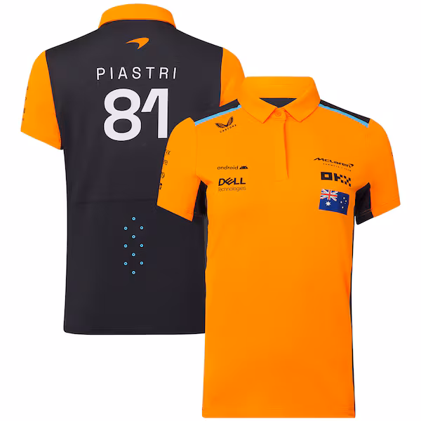 McLaren 2023 Team Oscar Piastri Driver Polo - Womens