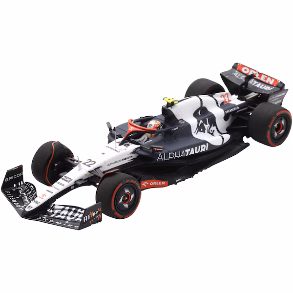 Scuderia AlphaTauri AT04 No.22 2023 - Yuki Tsunoda 1:43 Sparks Model