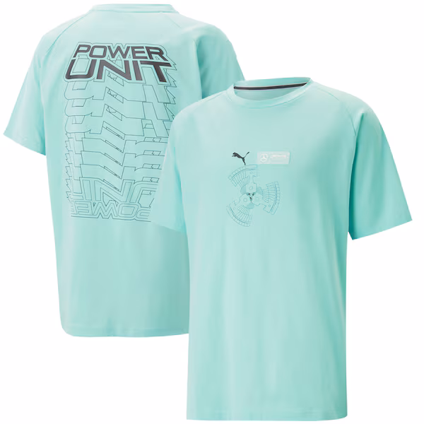 Mercedes AMG Petronas F1 Statement T-Shirt by Puma - Green