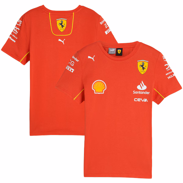 Scuderia Ferrari 2024 Team T-Shirt - Kids