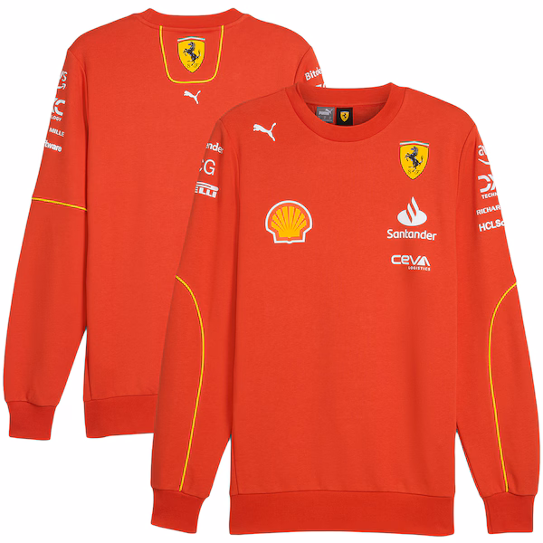 Scuderia Ferrari 2024 Team Crew Neck Sweat