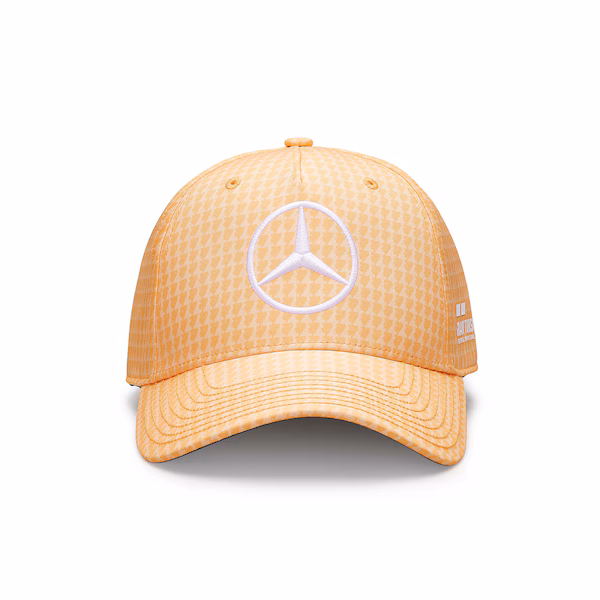 Mercedes AMG Petronas F1 2023 Lewis Hamilton Cap - Peach