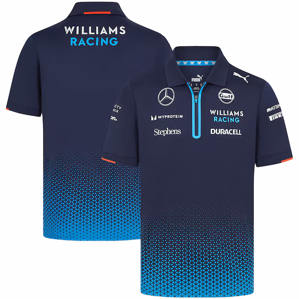Williams Racing 2024 Team Polo - Navy