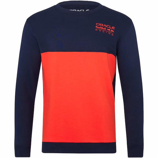 Oracle Red Bull Racing Colourblock Crew Sweat- Unisex