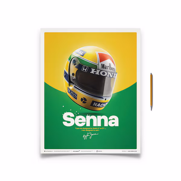 McLaren Ayrton Senna - Helmet - 1988