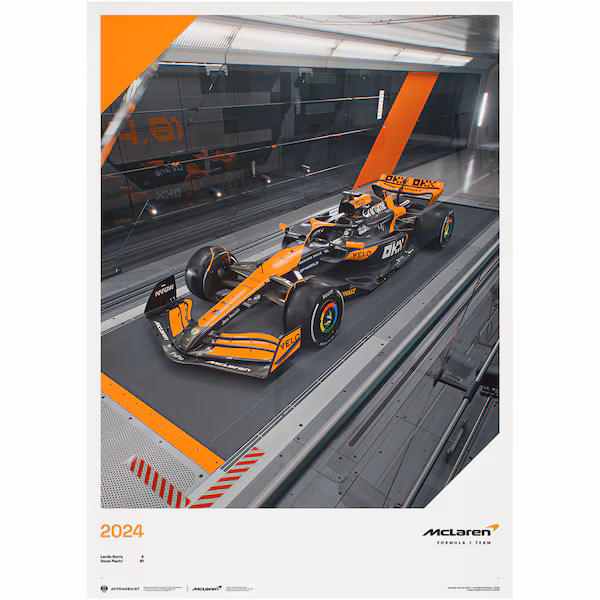 McLaren Formula 1 - MCL38 - Whatever It Takes - 2024 Poster