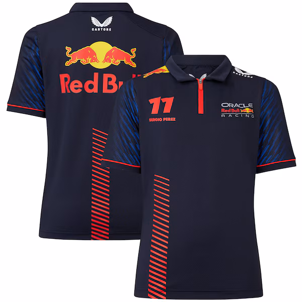 Oracle Red Bull Racing 2023 Sergio Perez Team Polo - Kids